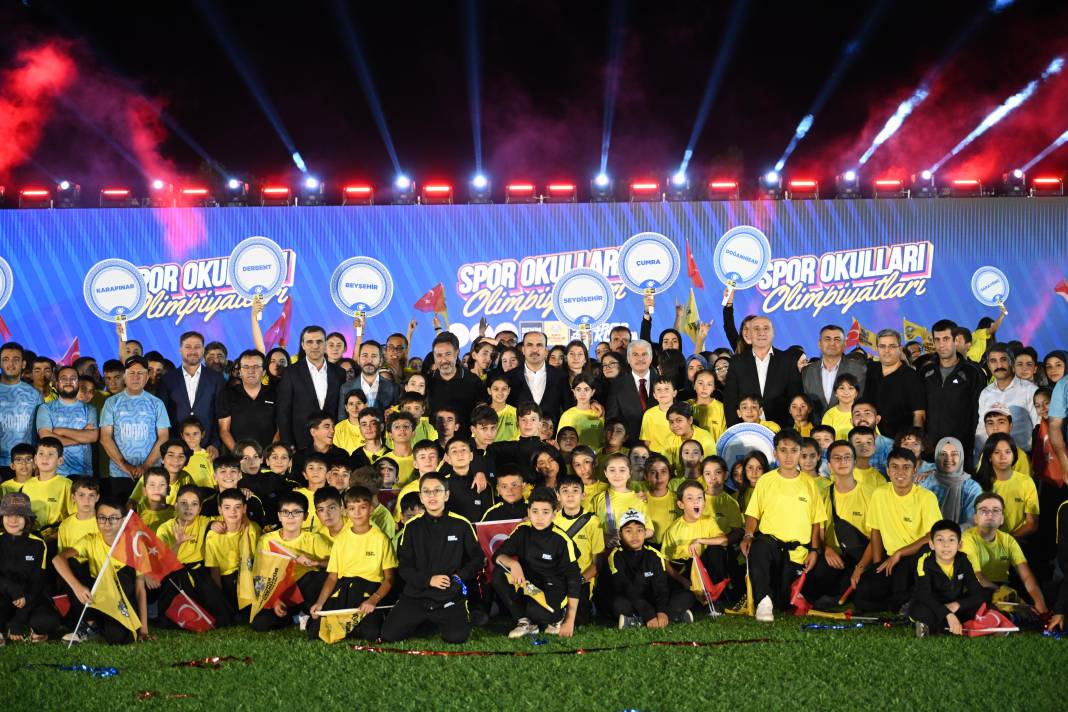 Konya’da Yaz Spor Okulları Olimpiyatları heyecanı sona erdi 2