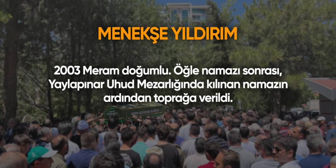 Konya'da bugün vefat edenler | 30 Eylül 2025 5
