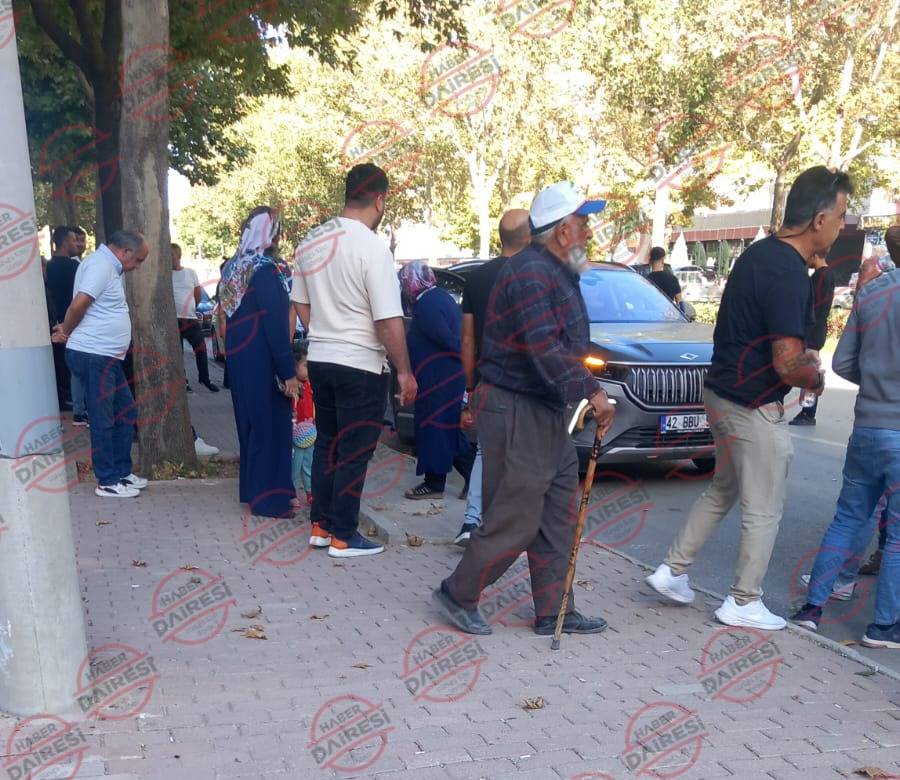 Konya’da TOGG’a çarpan BMW bu hale geldi 11