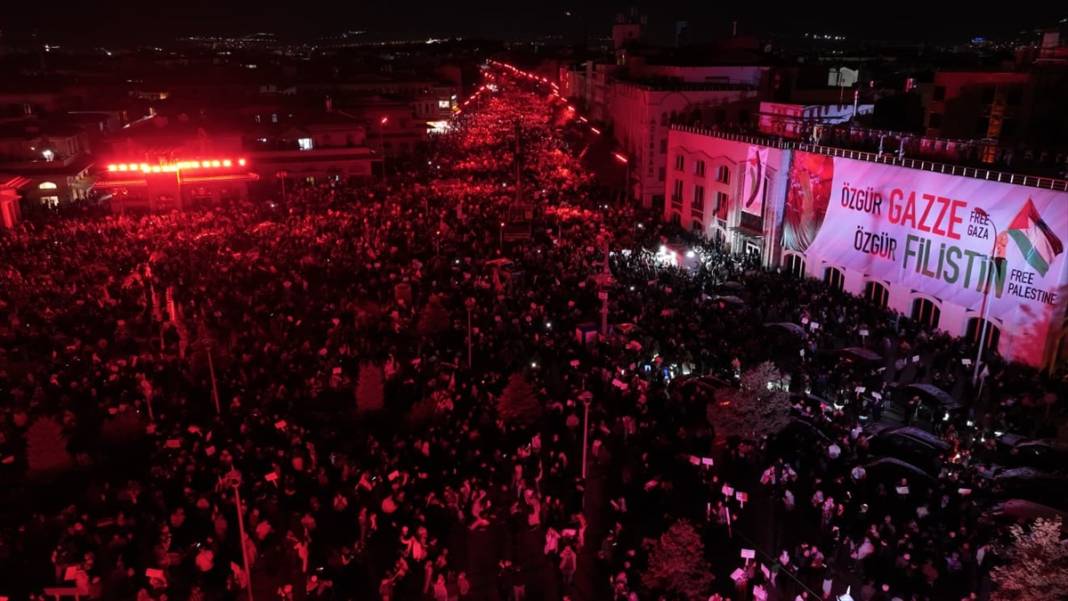Konya’daki Filistin’e Destek Yürüyüşüne kaç kişi katıldı? 16