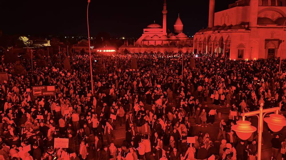 Konya’daki Filistin’e Destek Yürüyüşüne kaç kişi katıldı? 19