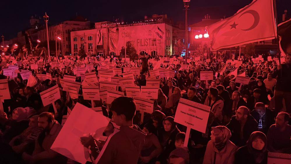 Konya’daki Filistin’e Destek Yürüyüşüne kaç kişi katıldı? 22