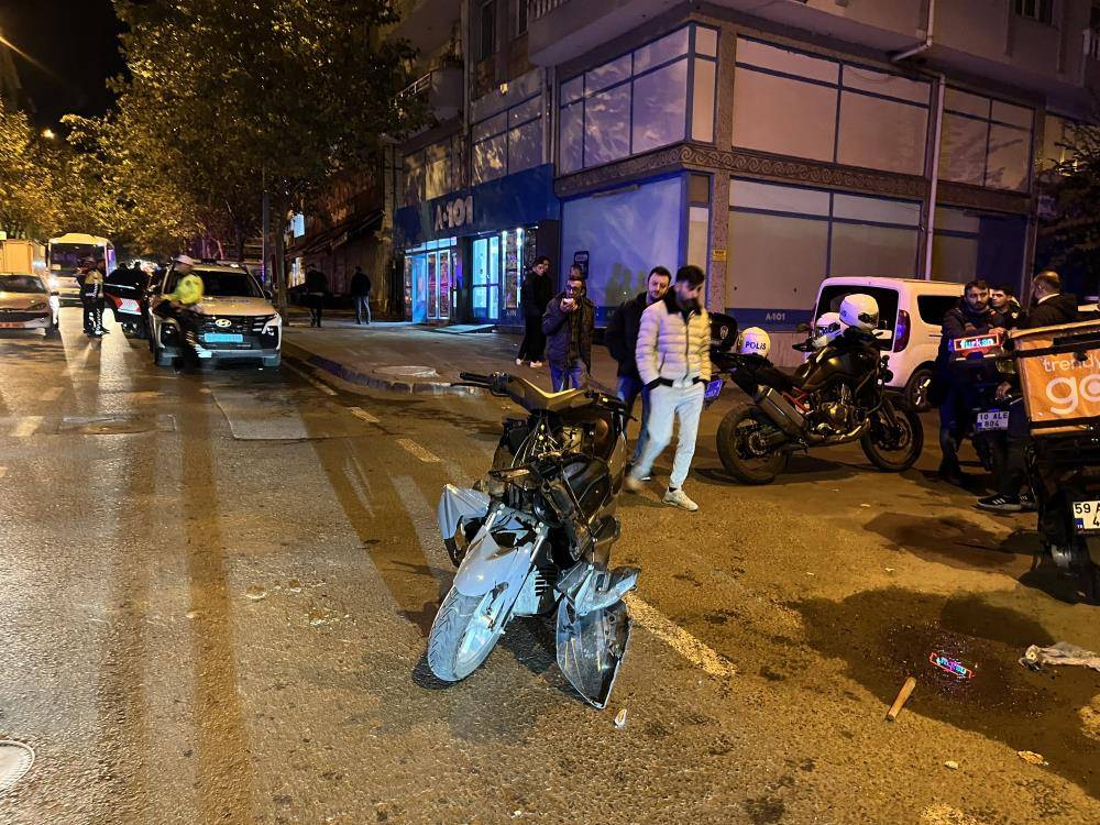 Motosikletle nefes kesen kovalamaca kazayla son buldu 2