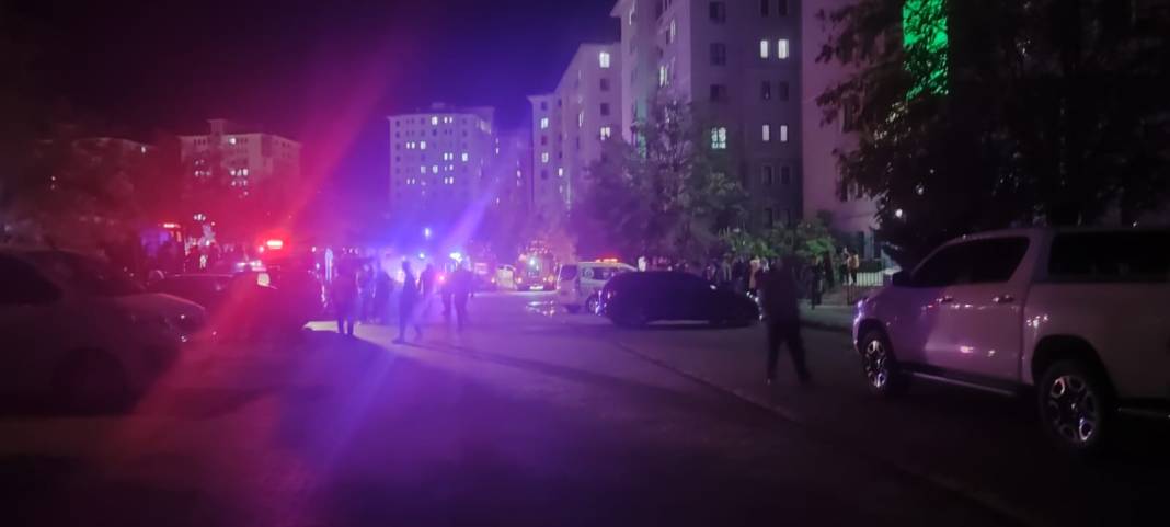 10 katlı binada yangın faciası! 1 ölü, 14 yaralı var 8