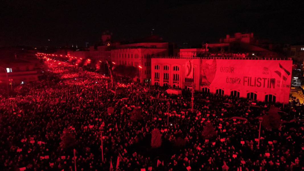 Konya’daki Filistin’e Destek Yürüyüşüne kaç kişi katıldı? 4