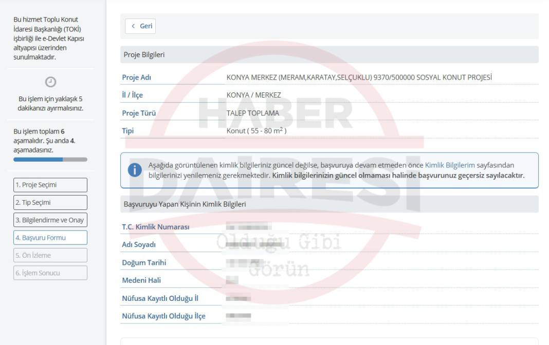 Konya TOKİ başvuruları başladı! İşte adım adım e-devlet başvuru rehberi 12