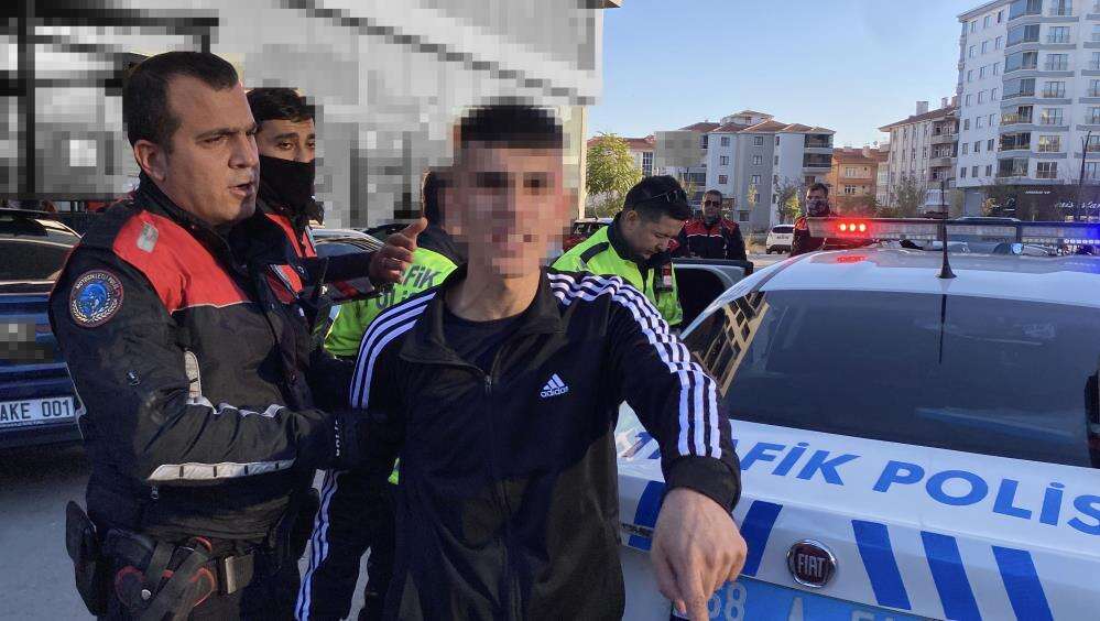 Konya’da jandarmadan kaçtı, Aksaray polisi kahve içerken yakaladı 7