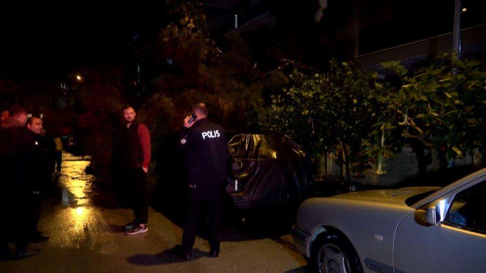 10 metrelik ağaç kuvvetli yağışa dayanamadı! 2 binada hasar var 9