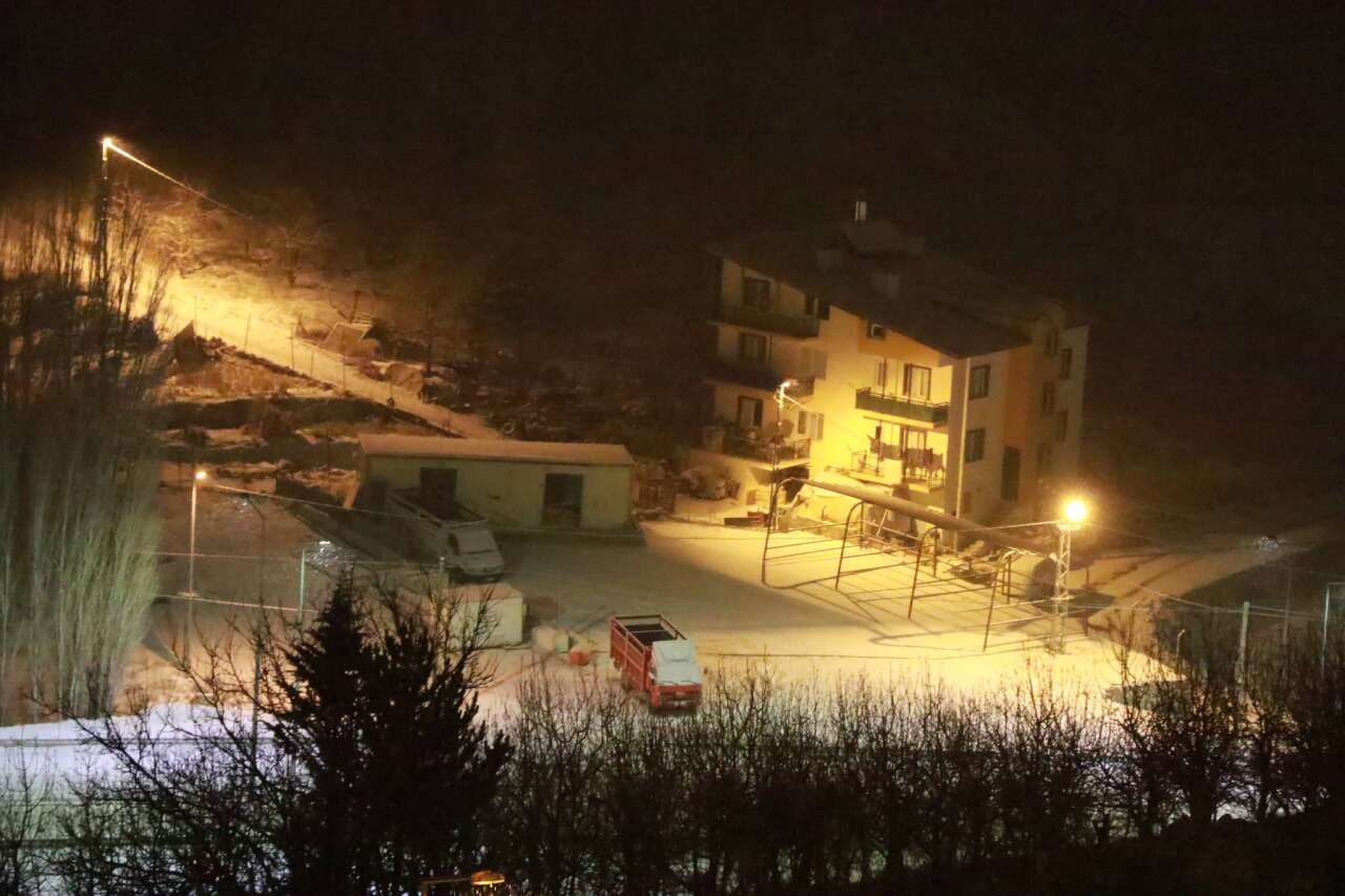 Konya’nın güney ilçelerinde kar yağışı başladı 5