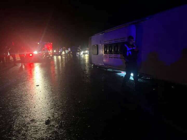 Dün 7 kişinin öldüğü şehirde yine otobüs kazası yaşandı 6