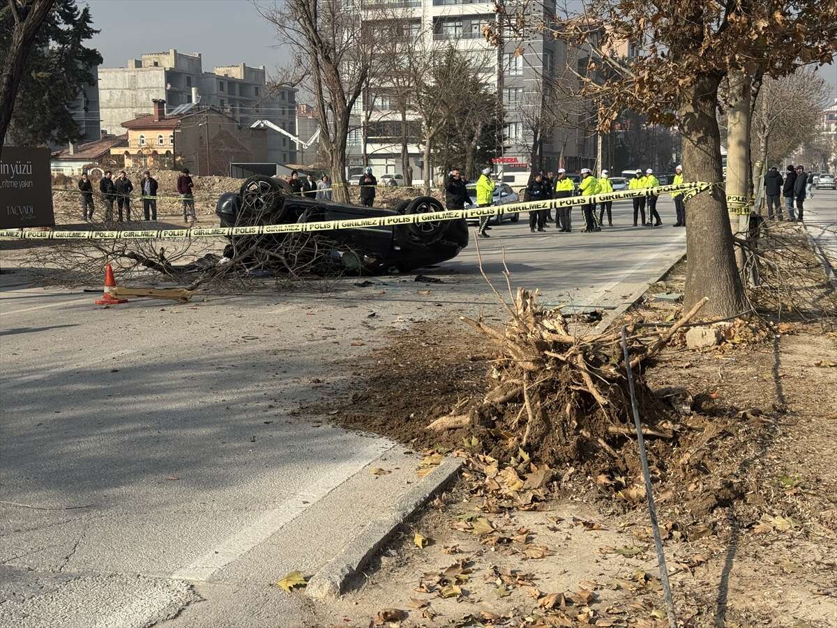 Konya’daki kazada can veren Abdurrahman Yüksel'e acı veda 2