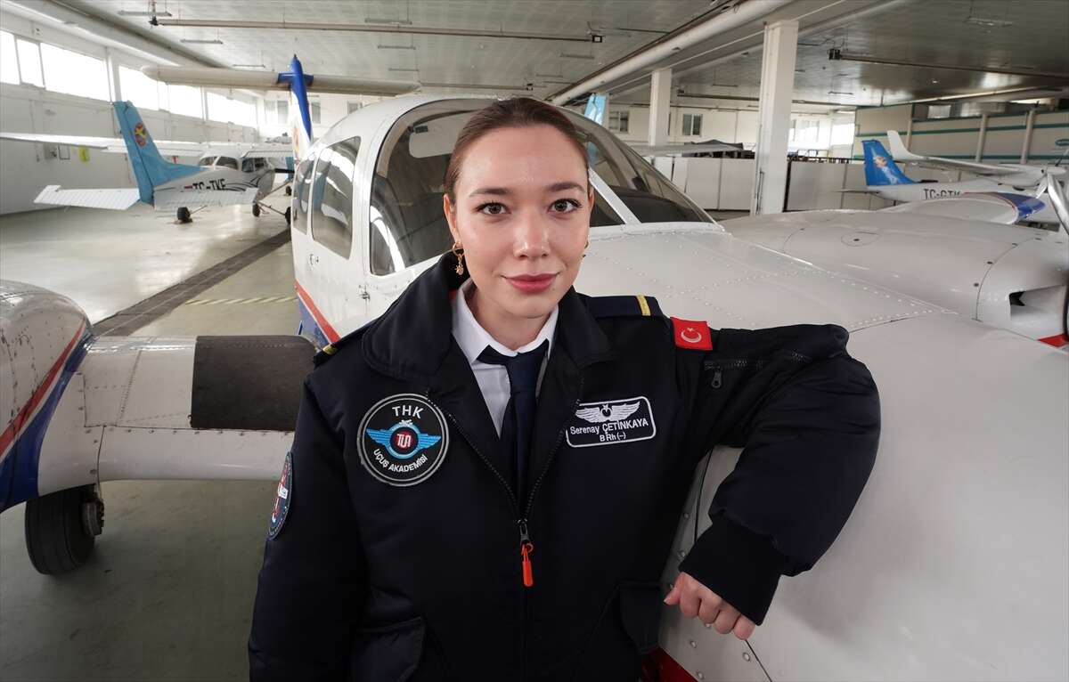 Gökyüzünde kadınların imzası! THK Üniversitesinde yetişiyorlar 13