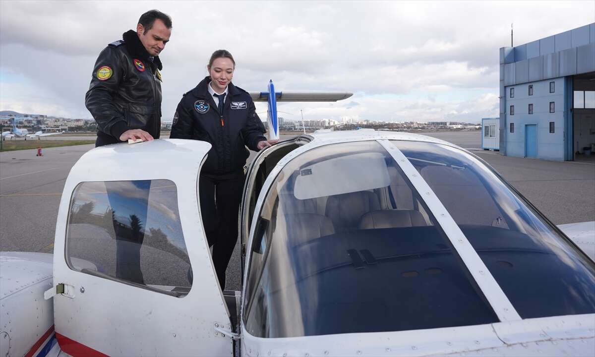 Gökyüzünde kadınların imzası! THK Üniversitesinde yetişiyorlar 5