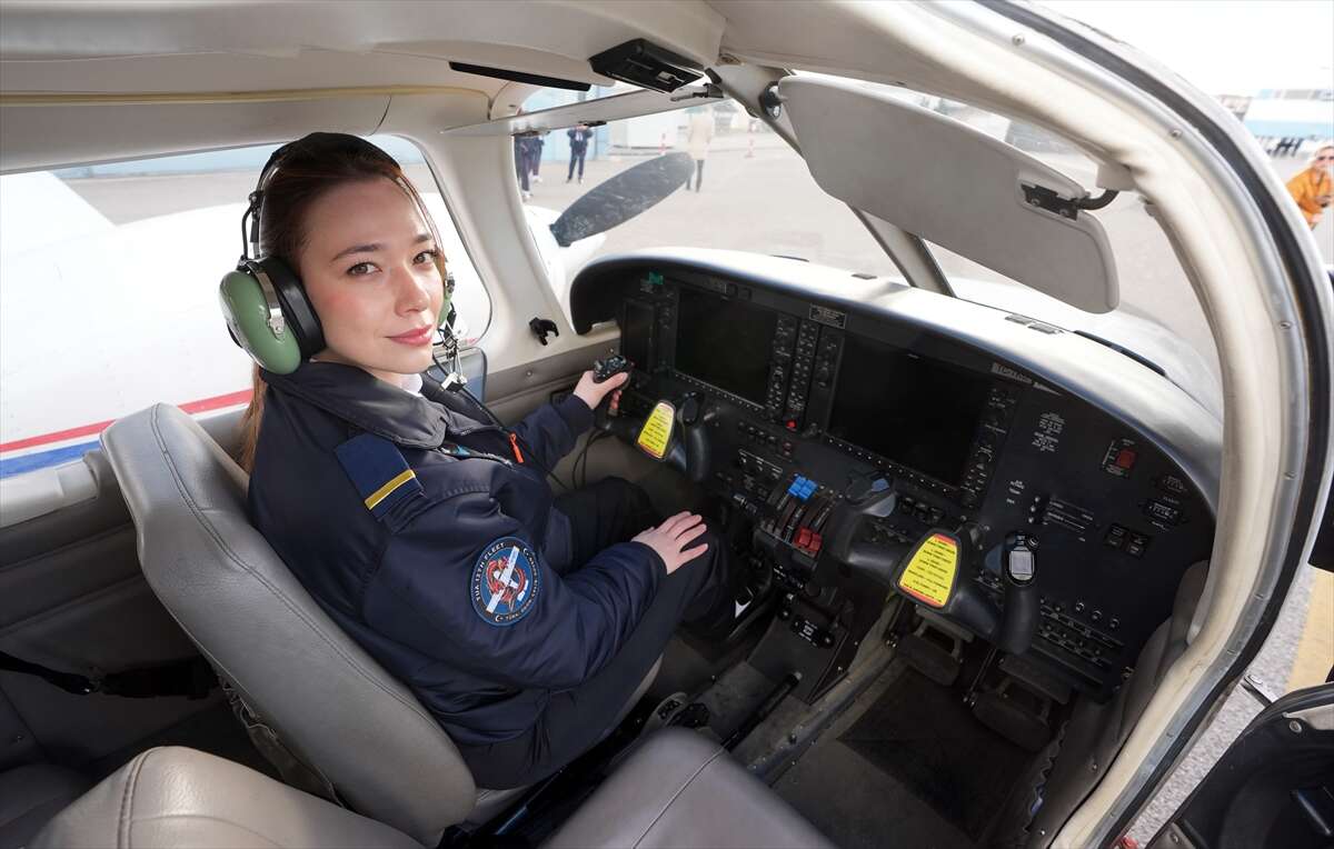 Gökyüzünde kadınların imzası! THK Üniversitesinde yetişiyorlar 3