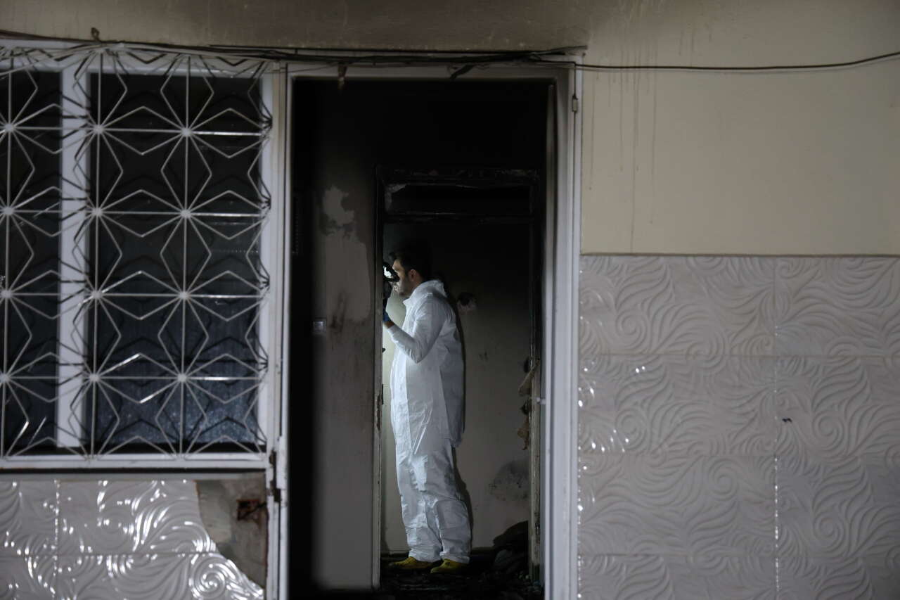 Down sendromlu çocuk yangında can verdi 11