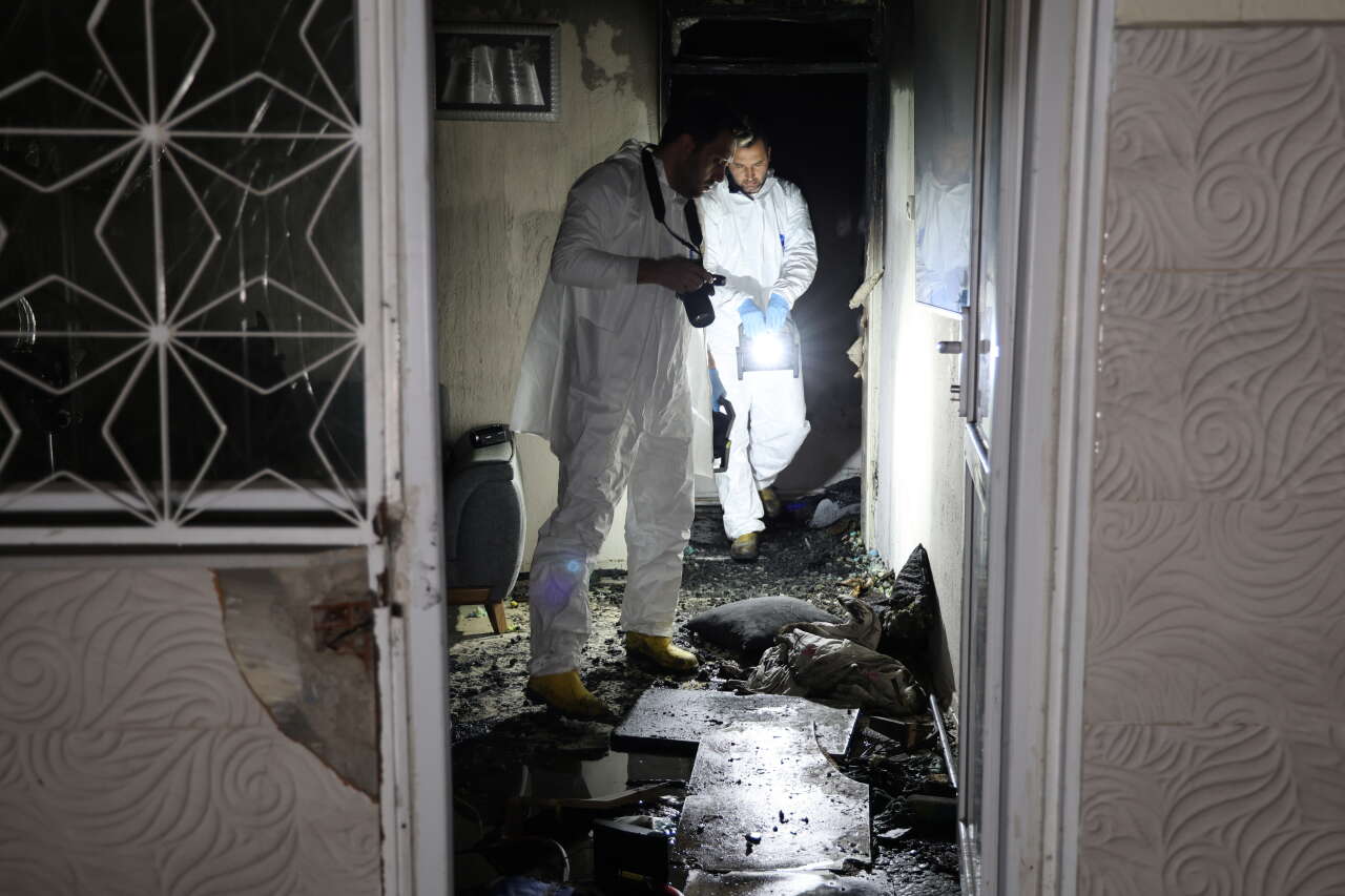 Down sendromlu çocuk yangında can verdi 10