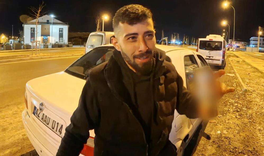 İzleyen pes dedi! Alkollü yakalandı, ceza makbuzuyla araç başında da içti 3
