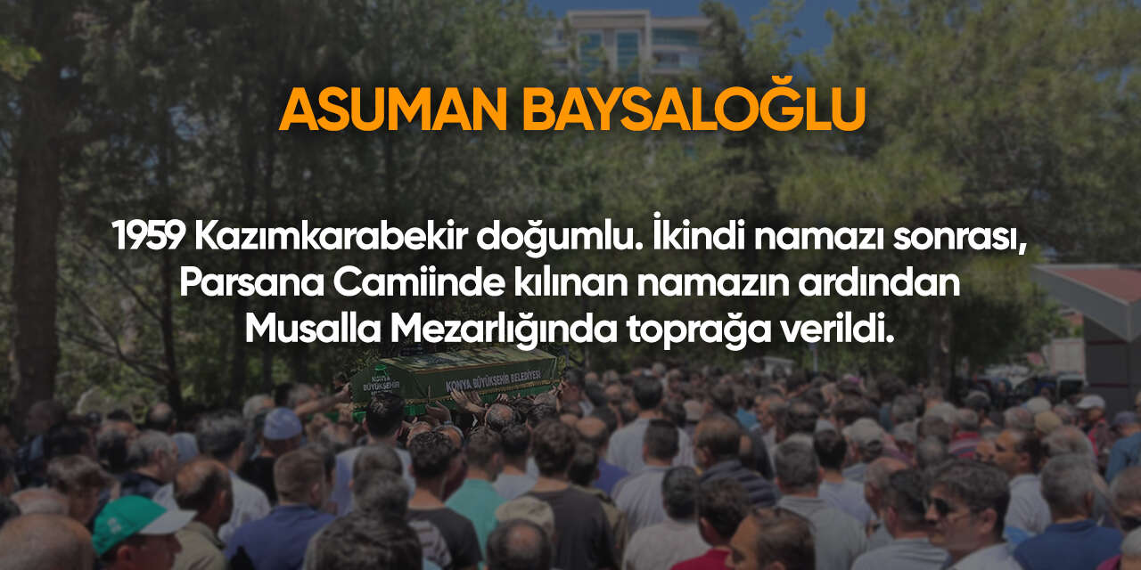 Konya'da bugün vefat edenler | 13 Ocak 2026 7