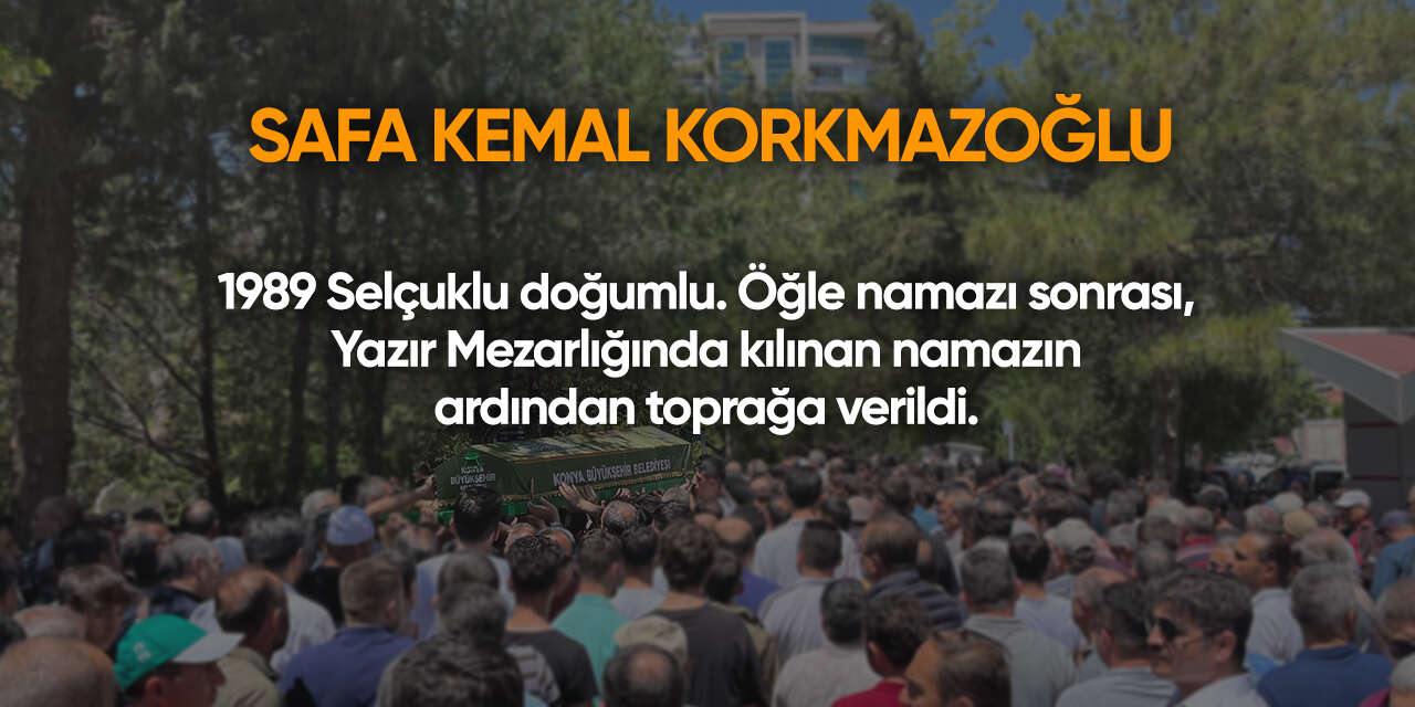 Konya'da bugün vefat edenler | 15 Ocak 2026 4