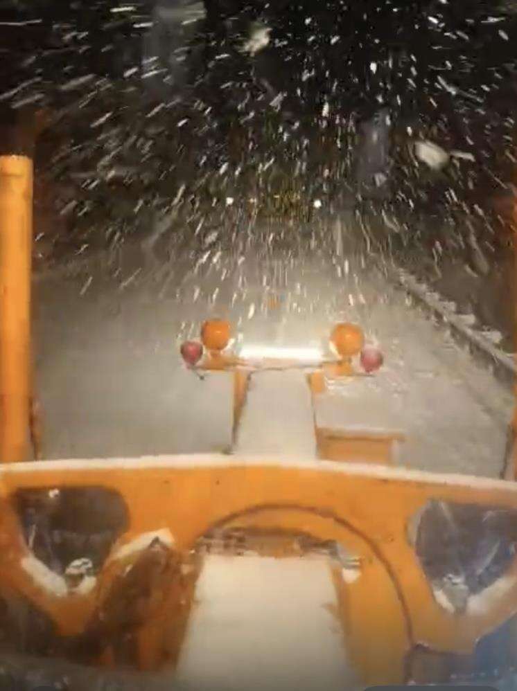 Konya - Antalya yolunda kar etkisini yeniden artırdı 10