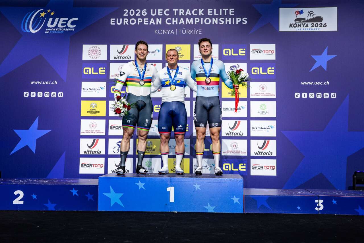 Avrupa’nın en hızlı bisikletçileri Konya Velodromu’nda yarıştı 6