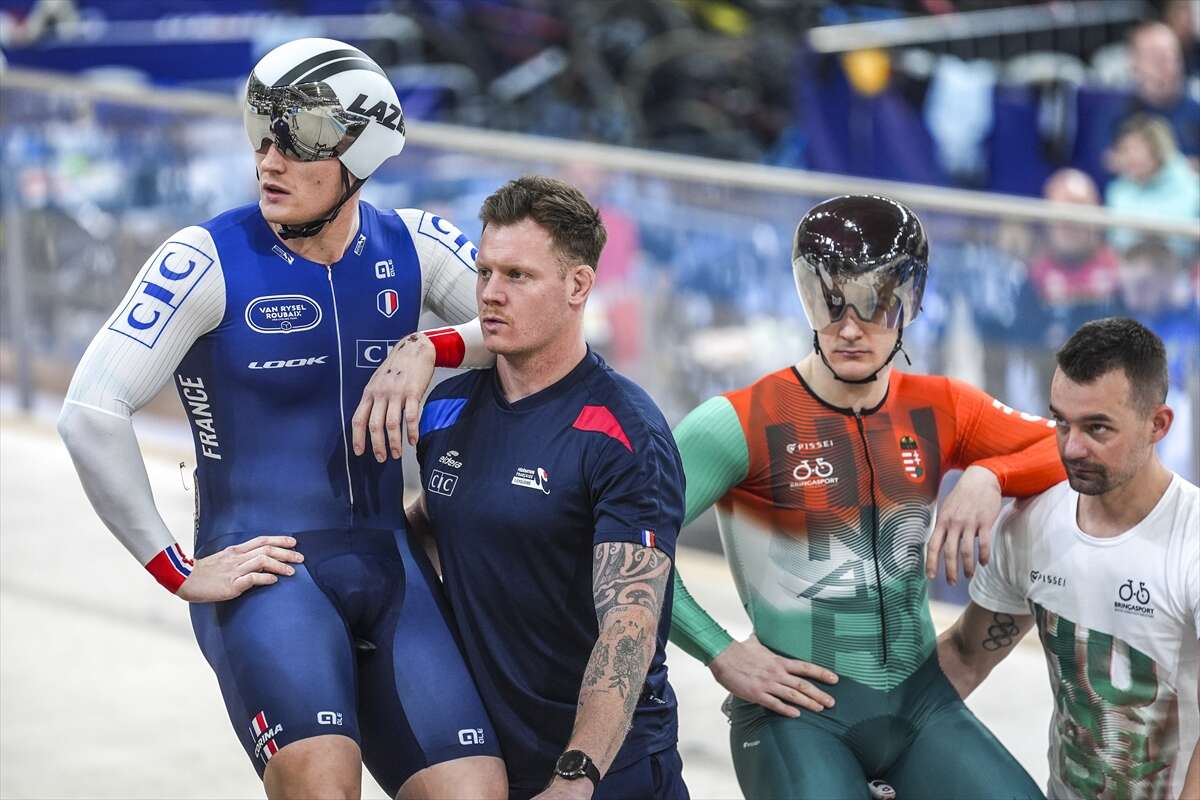 Avrupa’nın en hızlı bisikletçileri Konya Velodromu’nda yarıştı 15