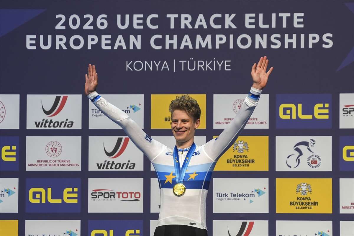 Konya’da pedal çeviren Avrupa’nın iyileri madalyalarını aldı 28