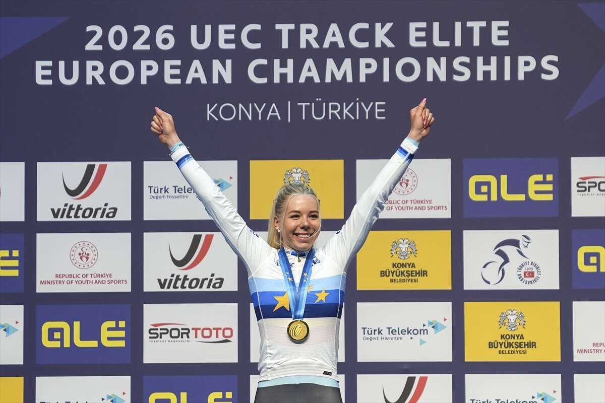 Konya’da pedal çeviren Avrupa’nın iyileri madalyalarını aldı 38