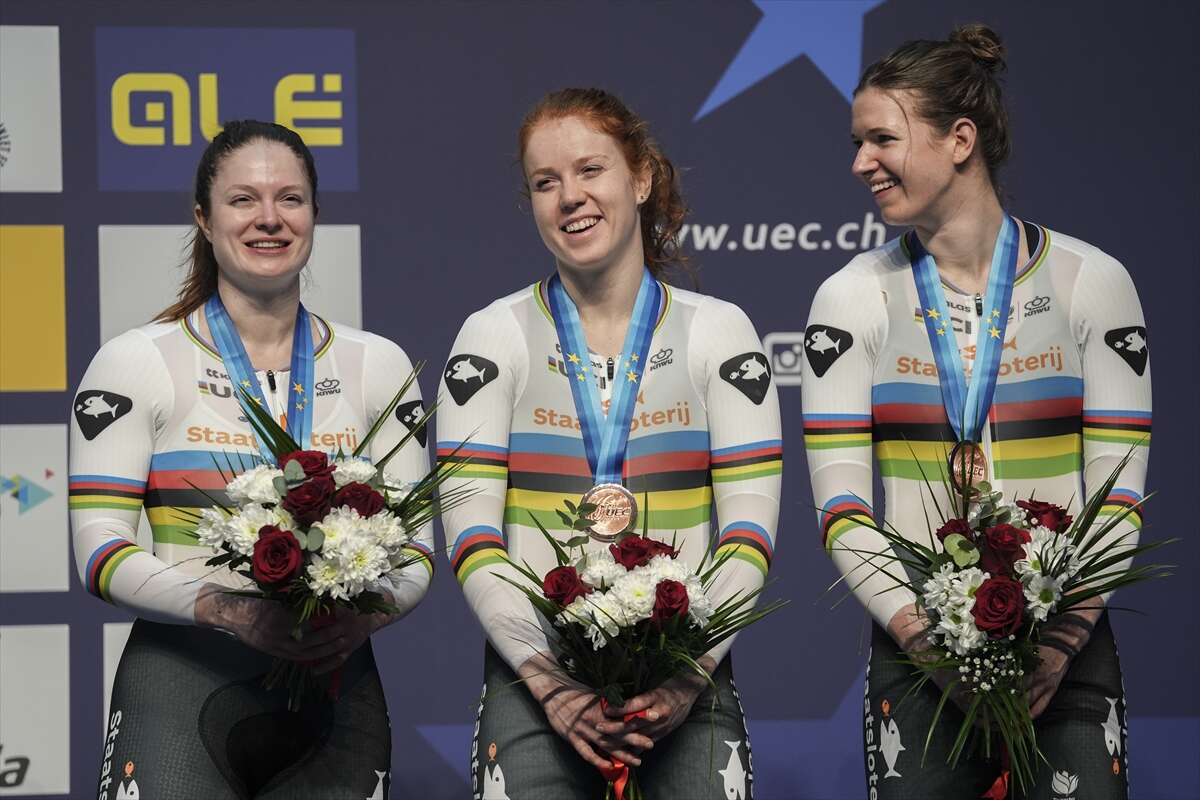 Konya’da pedal çeviren Avrupa’nın iyileri madalyalarını aldı 36