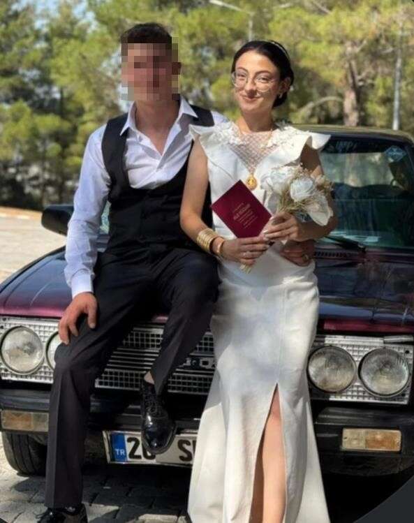 Otomobil direğe çarptı, genç çifti ölüm ayırdı! Kazadan yürek yakan detay çıktı 5