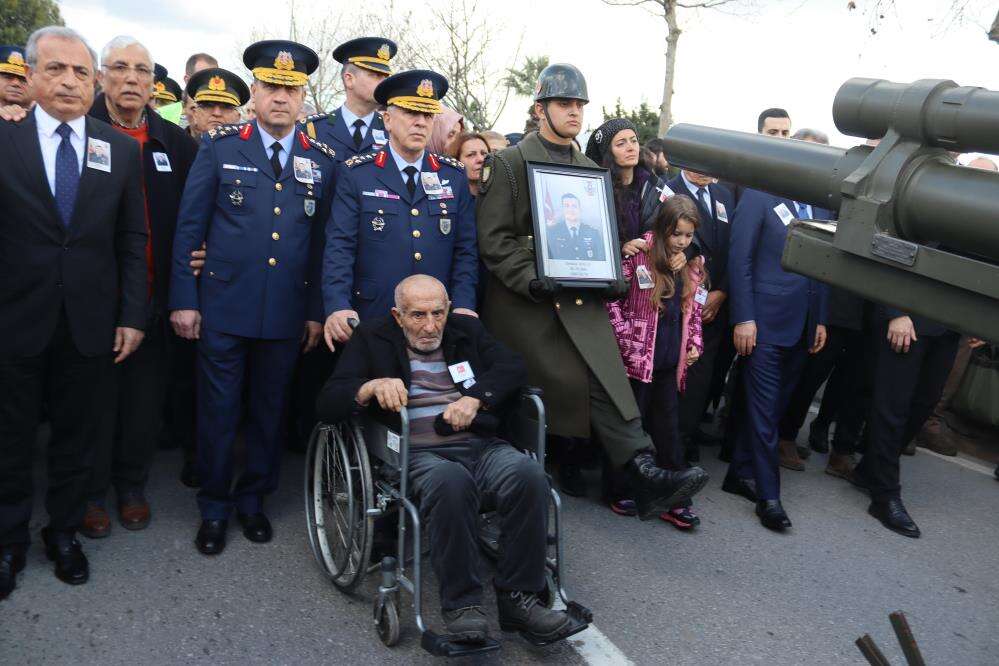 F-16 kazasında şehit olan Konyalı Pilot Binbaşı İbrahim Bolat’a acı veda 2