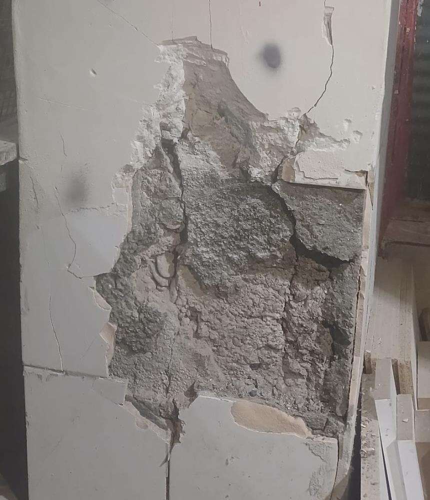 Çatlama sesi paniğe yol açtı, binadaki 51 kişi tahliye edildi 6