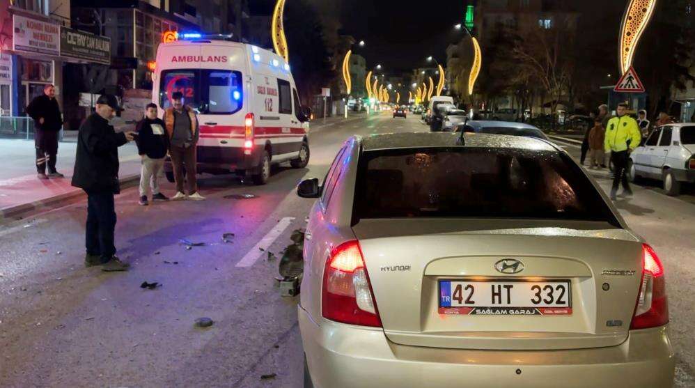Konya plakalı otomobil kaza yaptı, gerçek ortaya çıkınca sürücü ehliyetinden oldu 2