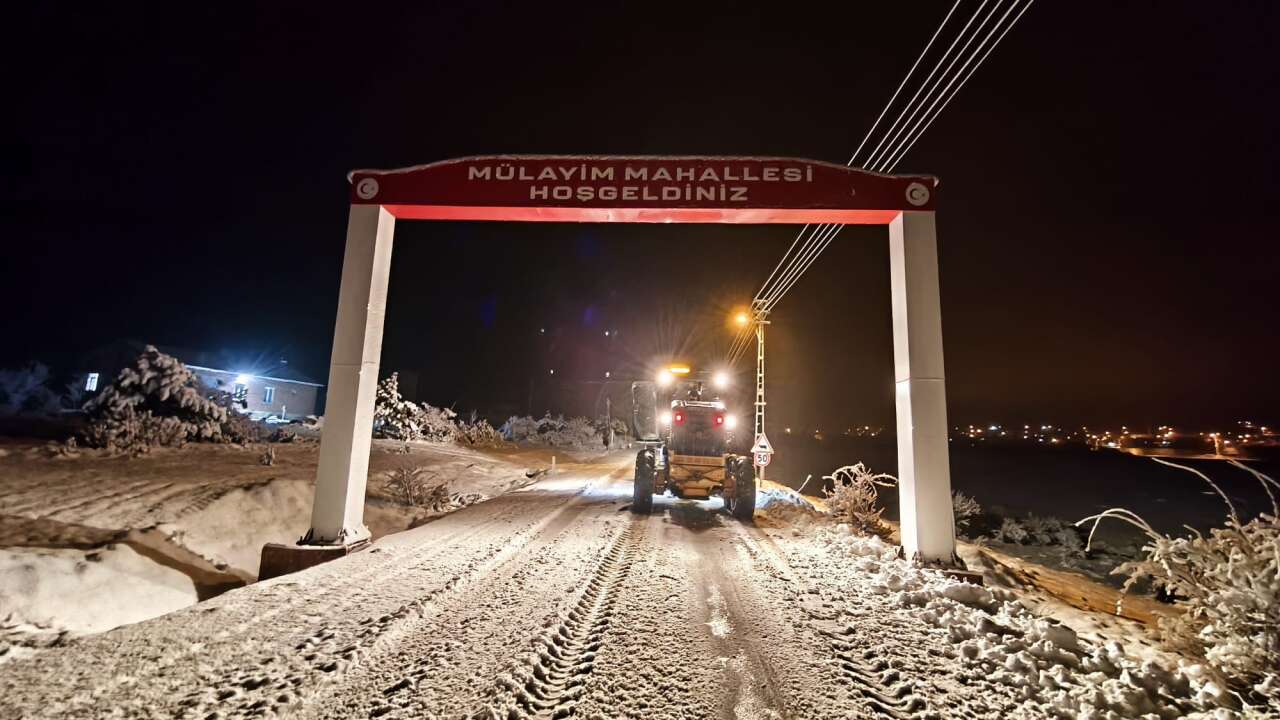 Konya’da Mart ayında kar sürprizi 2