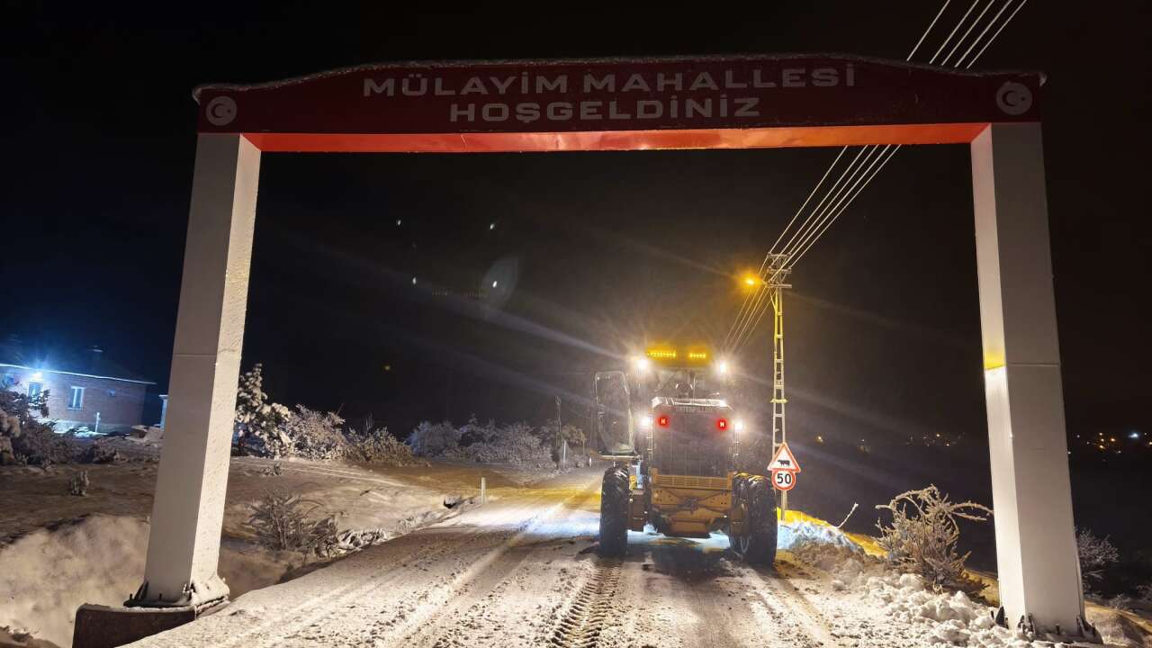 Konya’da Mart ayında kar sürprizi 5