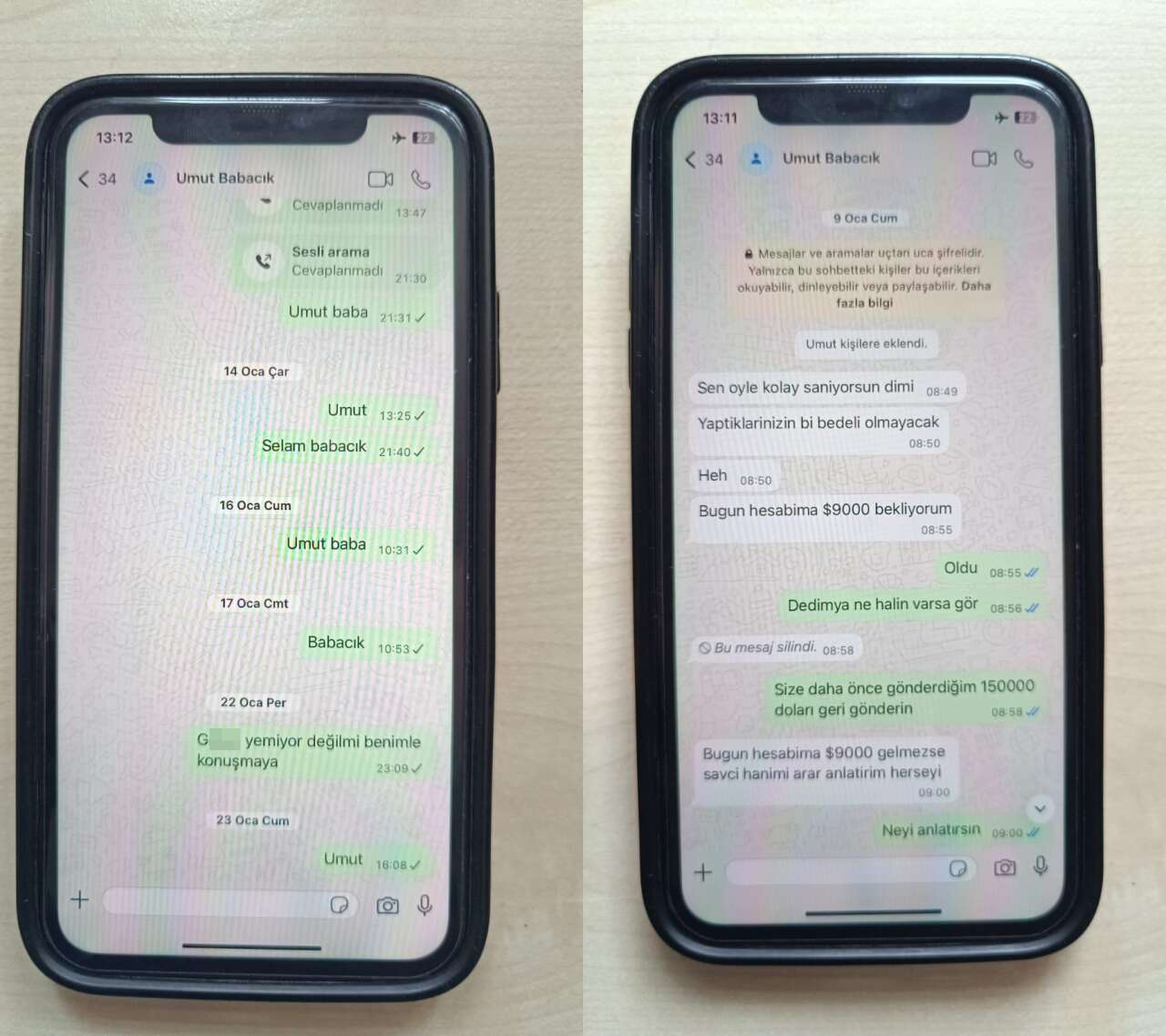 Gülistan Doku soruşturmasında mesajlar ortaya çıktı! "Parayı gönder, yoksa savcıyı ararım" 5