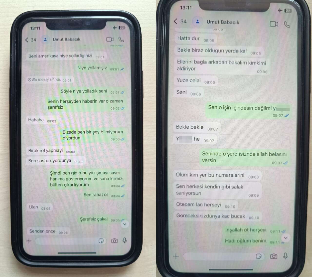 Gülistan Doku soruşturmasında mesajlar ortaya çıktı! "Parayı gönder, yoksa savcıyı ararım" 7
