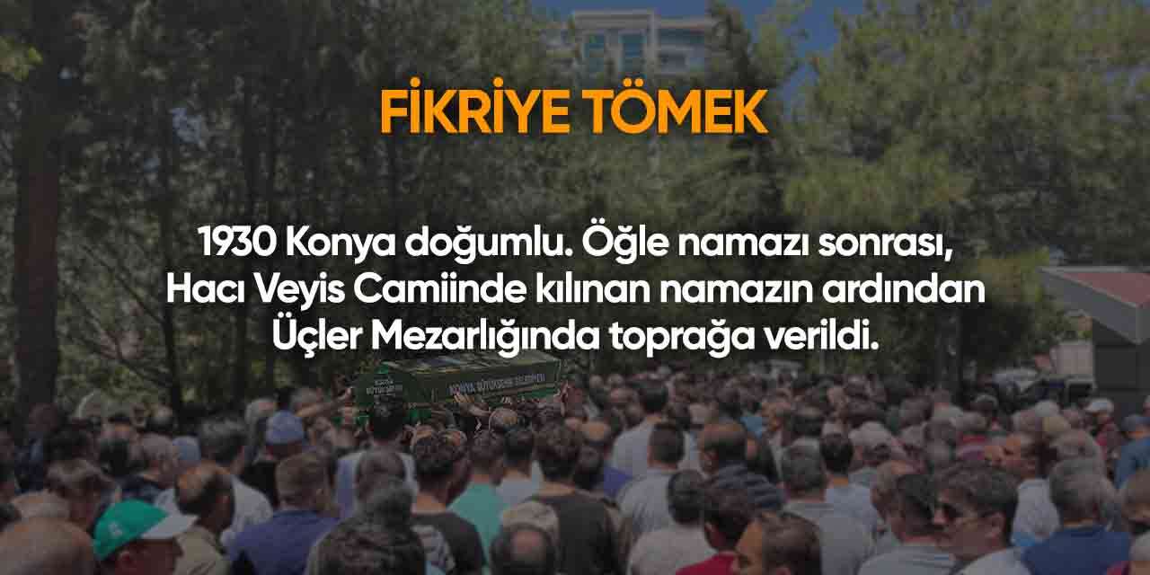 Konya'da bugün vefat edenler | 2 Mayıs 2026 6