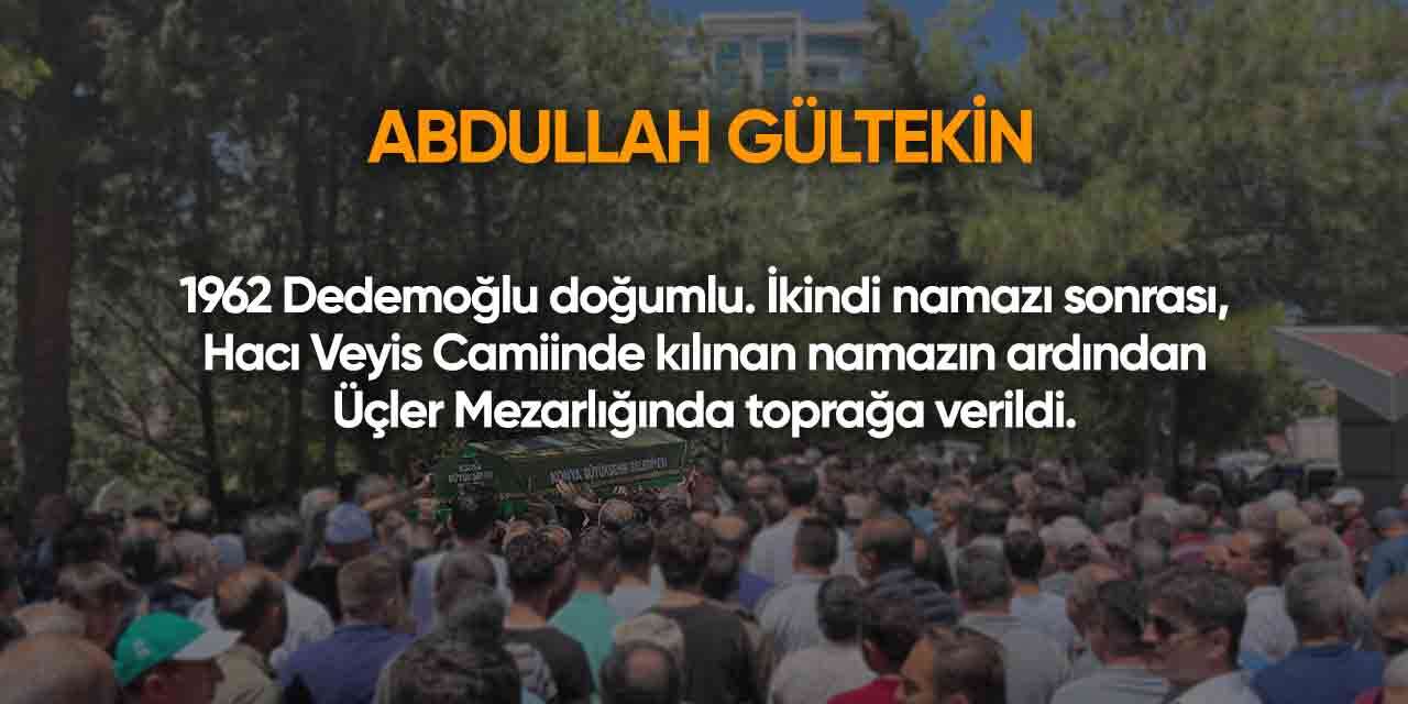 Konya'da bugün vefat edenler | 2 Mayıs 2026 3