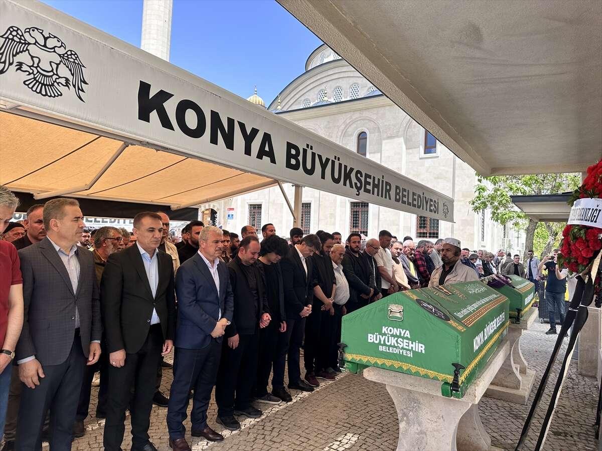 Konya’da evlat kurbanı anne ve babaya son veda 7