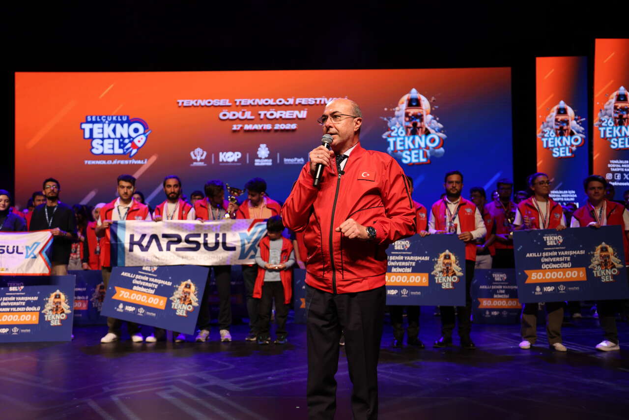 Konya TEKNOSEL 2026’da ödüller sahiplerini buldu 41