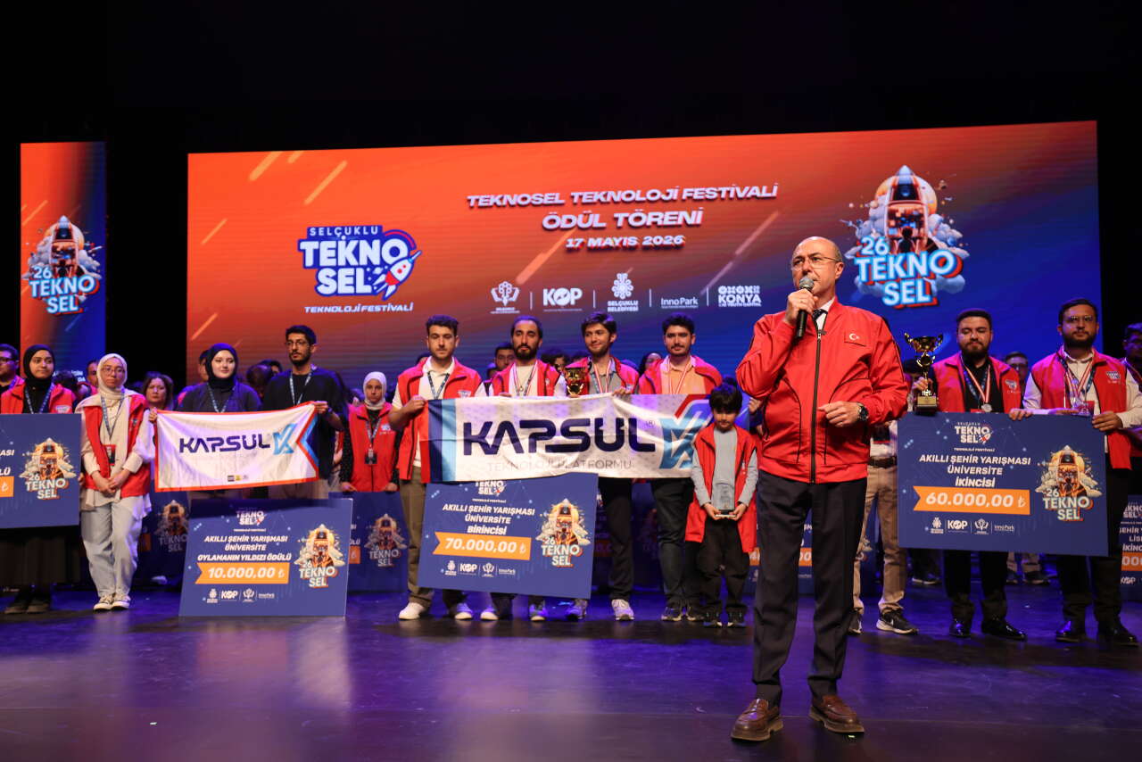 Konya TEKNOSEL 2026’da ödüller sahiplerini buldu 38