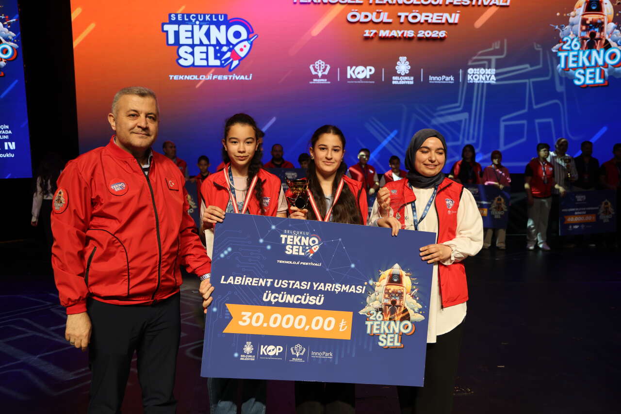 Konya TEKNOSEL 2026’da ödüller sahiplerini buldu 29