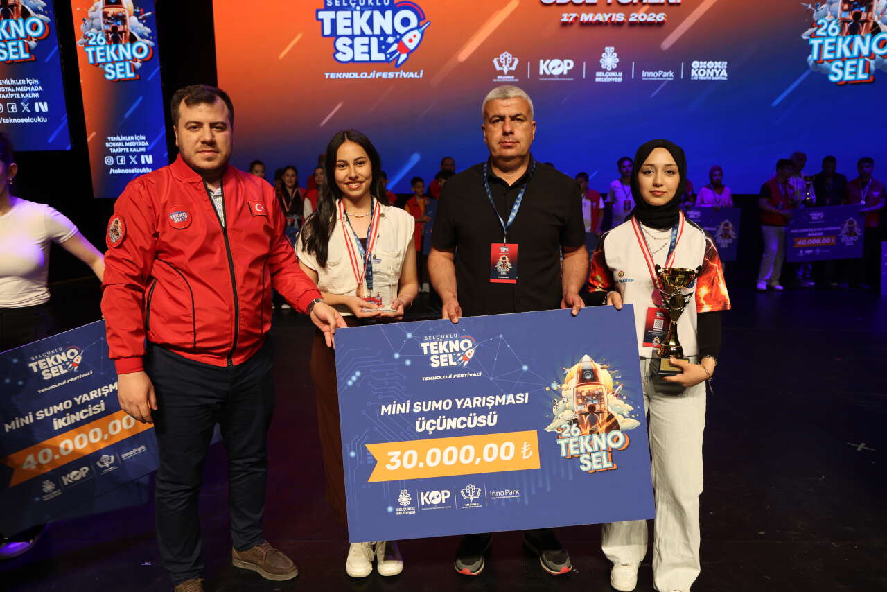 Konya TEKNOSEL 2026’da ödüller sahiplerini buldu 26