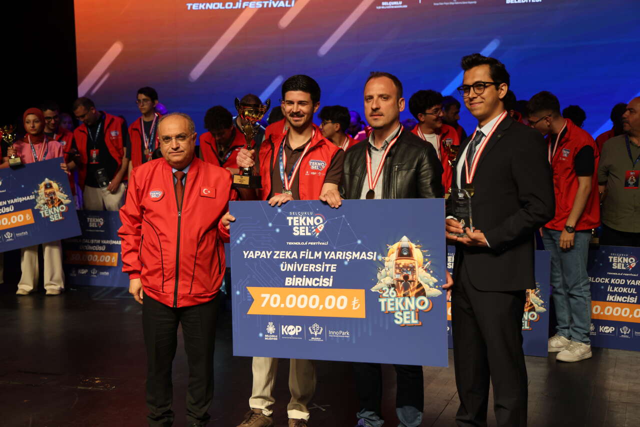 Konya TEKNOSEL 2026’da ödüller sahiplerini buldu 22