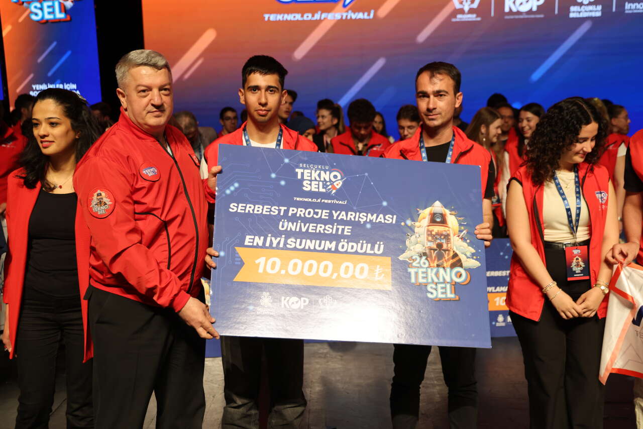 Konya TEKNOSEL 2026’da ödüller sahiplerini buldu 18