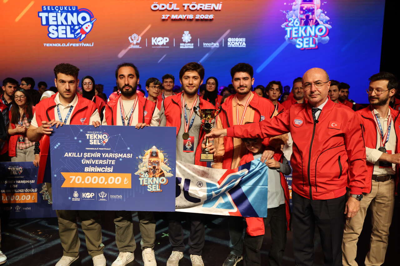 Konya TEKNOSEL 2026’da ödüller sahiplerini buldu 16
