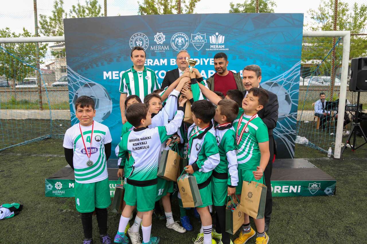 Meram’da minik kramponların büyük heyecanı! Futbol şöleni nefesleri kesti 13