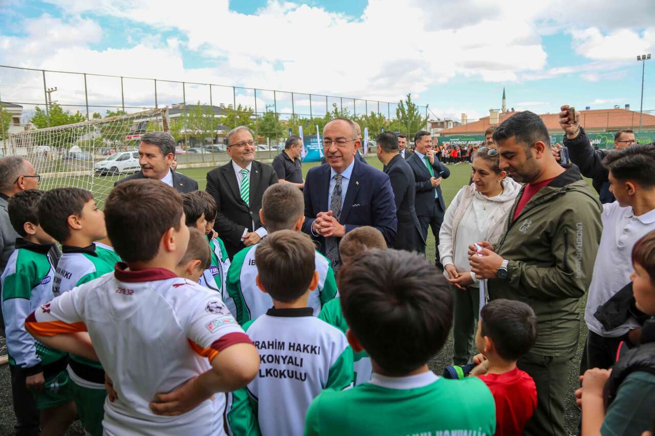 Meram’da minik kramponların büyük heyecanı! Futbol şöleni nefesleri kesti 8
