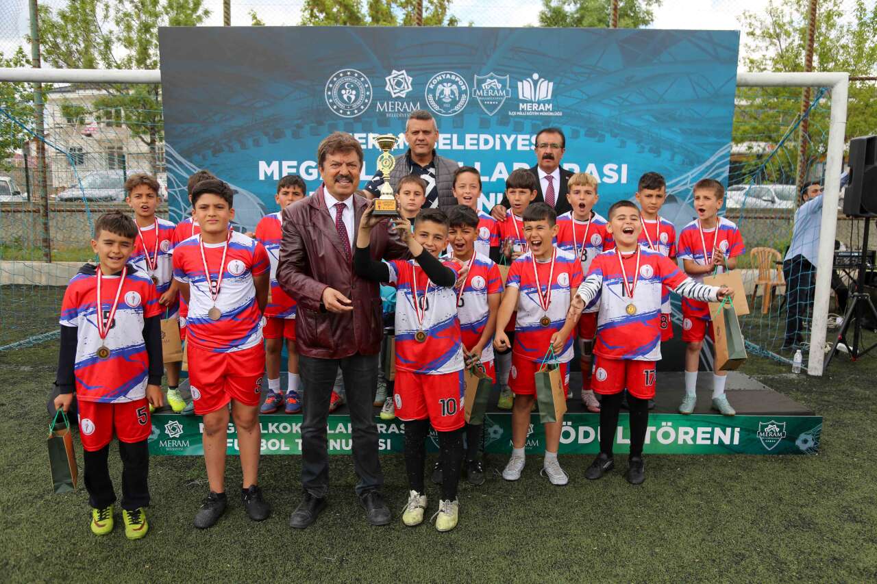 Meram’da minik kramponların büyük heyecanı! Futbol şöleni nefesleri kesti 9